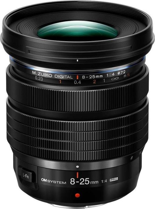 Produktbild Olympus OM System m.Zuiko Digital 8-25mm F4 Pro (Micro Four Thirds, Micro Four Thirds)