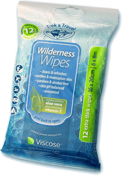 Sea To Summit Wilderness Wipes Feuchtigkeitstücher (12 Stück)
