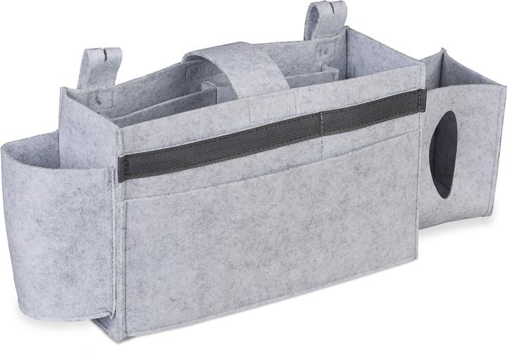 Image du produit Relaxdays Poche-de-lit (1 x, 43 x 11 x 23 cm)