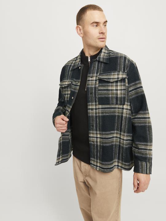 Produktbild Jack & Jones Plus Size Wide Fit Overshirt Overshirt (7XL)