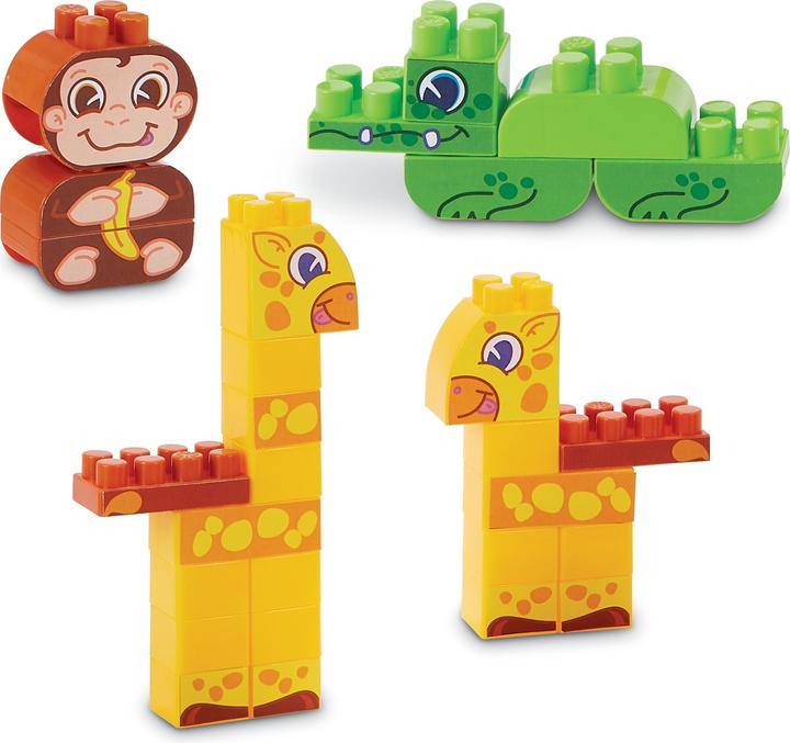 Image du produit Ecoiffier Coffre Jungle 200 Pieces Abrick