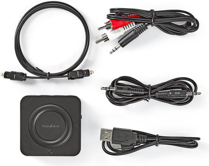 Immagine prodotto Nedis Ricetrasmettitore Bluetooth® | Connessioni - Ingresso: 1x AUX / 1x SPDIF | Connessioni - Uscita: 1x (10 m)