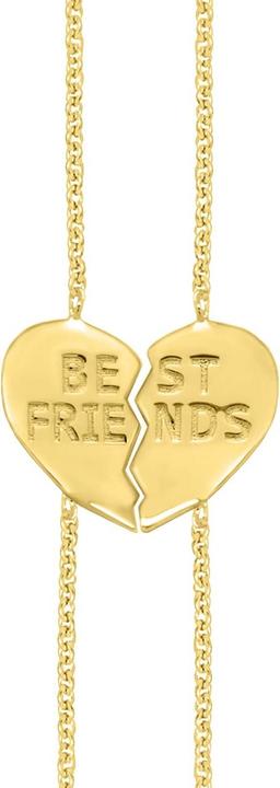 Actual product image Candy Best Friends bracelets, 925 sterling silver, gold-plated (18k gold-plated, 925 Sterling silver, 925 sterling silver)