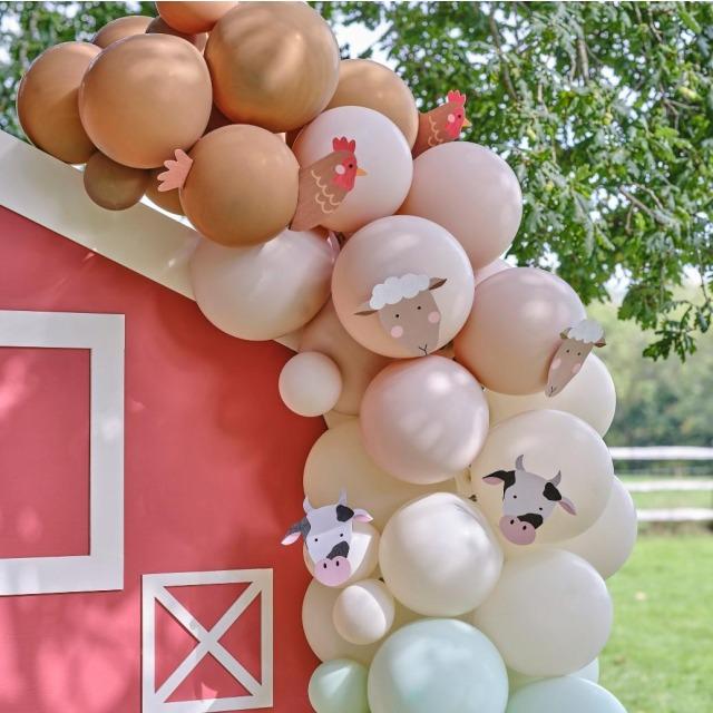 Image du produit Ginger Ray Arche de ballons "Animaux de la ferme (1 x)