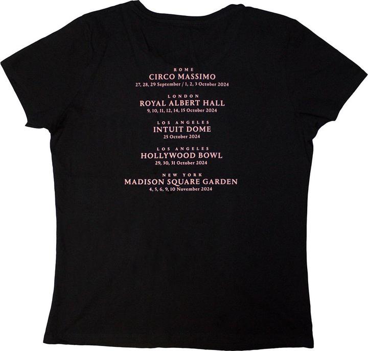 Immagine prodotto Universal Textiles Luck & Strange London Maglietta Stampa posteriore Donna (L)