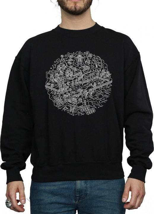 Produktbild Star Wars Christmas Death Star Sweatshirt (S)
