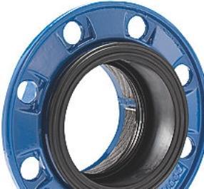 Actual product image AVK combi-flange til PE- og PVC RØR PN10/16 DN80 mm Ø90 mm
