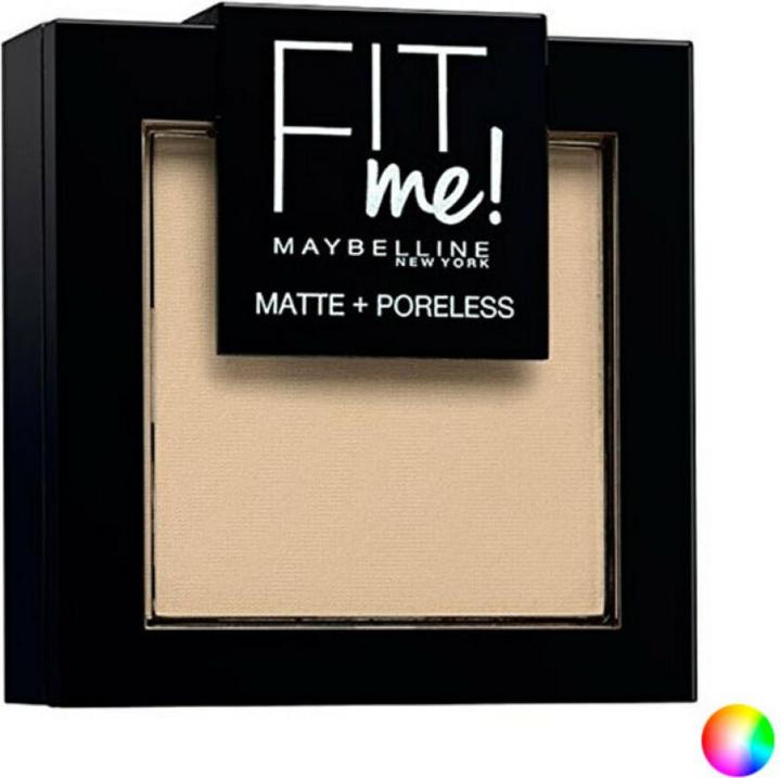 Actual product image Maybelline New York FIT ME MATTE+PORELESS powder #130-buff beige (130 Buff Beige)