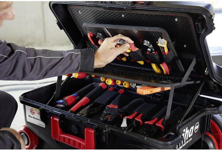 Image du produit Wiha Mallette à outils XXL III electric I 104 pcs. I Mallette à outils pour électriciens I Boîte à outils (106 pièces)