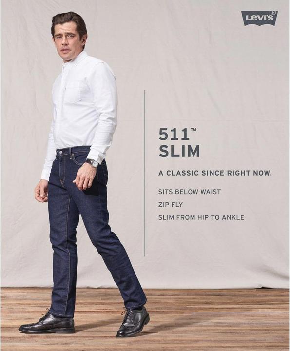 Actual product image Levis 511 Jeans Slim Fit dark hollow (W33/L34)