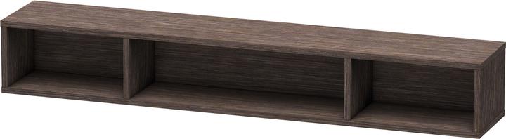 Duravit Regalelement L-CUBE 800x140x120mm eiche dunkel gebürstet