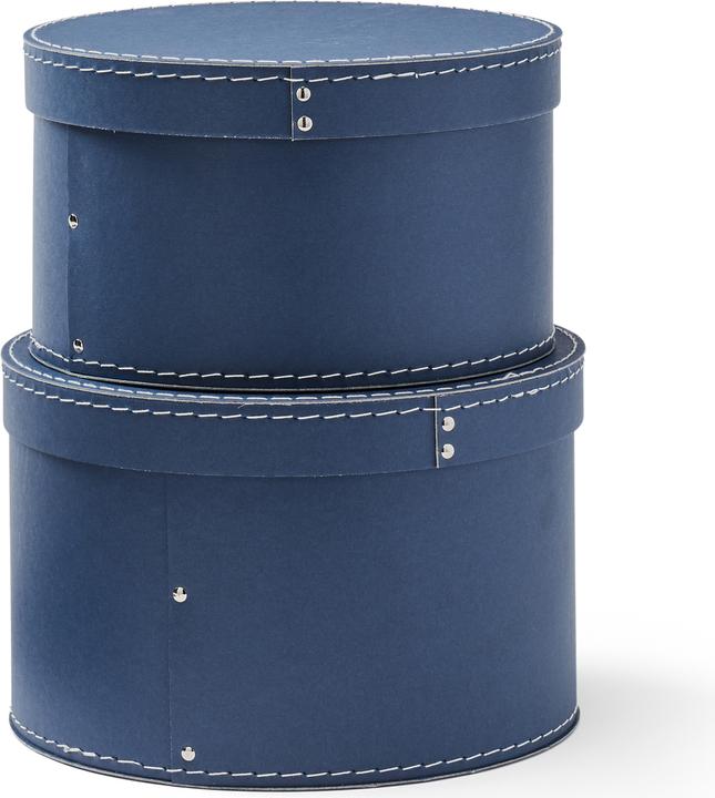 Image du produit Kids Concept avec couvercle rond, bleu (25 x 50 cm)