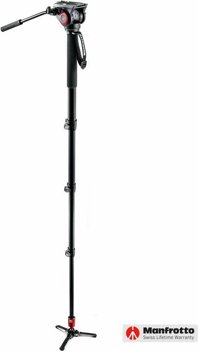 Immagine prodotto Manfrotto Treppiede MVM500A, monopiede con testa inclinabile (Metallo)