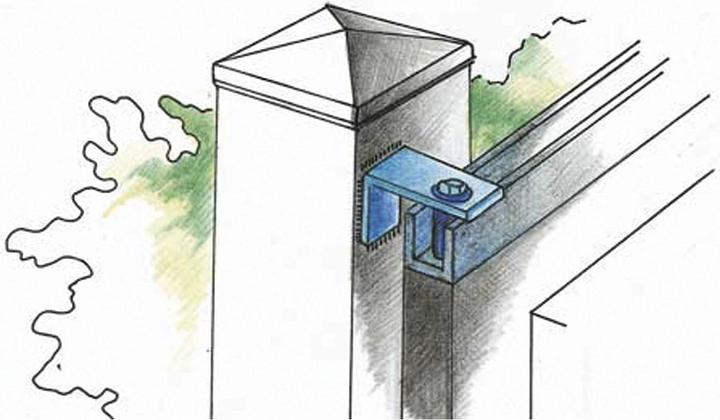 Produktbild Ibfm Führungsrolle für freitragende Tore ø 32 mm, Kunststoff weiss