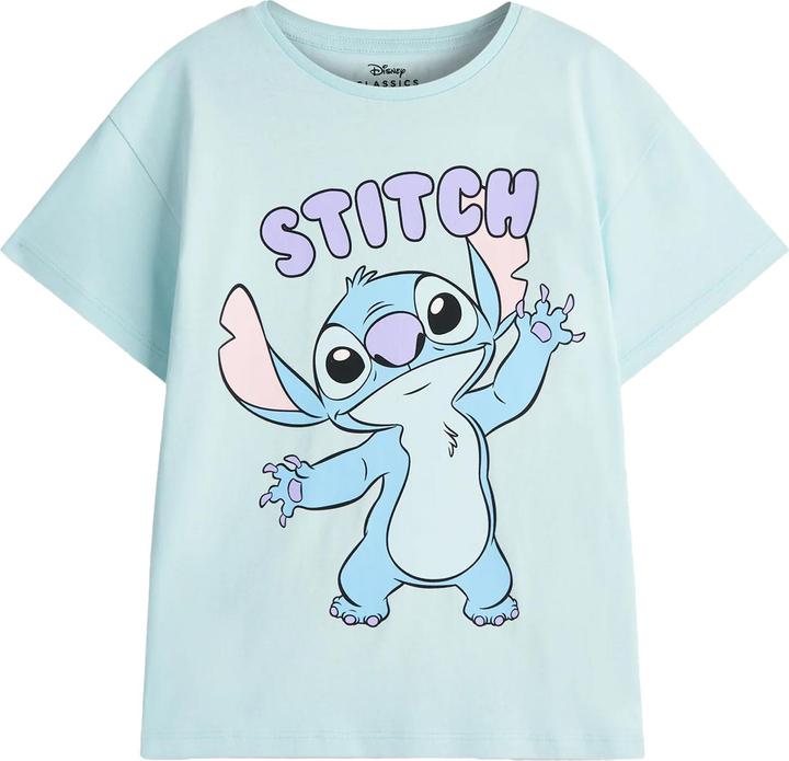 Actual product image Lilo & Stitch Girls Stitch & Angel Short-Sleeved T-Shirt (Pack of 2) (134)