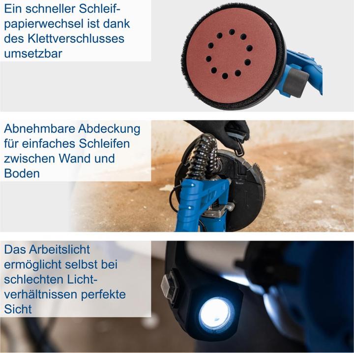 Produktbild Scheppach DS920X (Wand- & Deckenschleifer, 735.50 W)