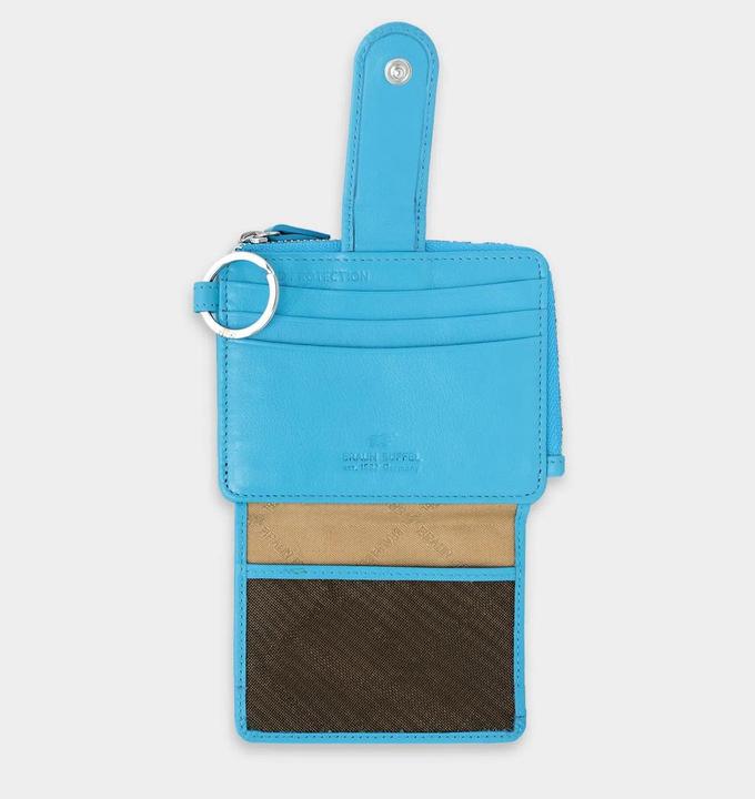 Image du produit Braun Büffel Porte-cartes de crédit Joy protection RFID en cuir 11 cm