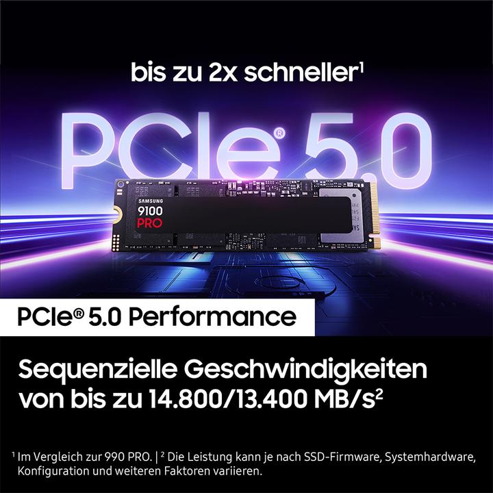 Immagine prodotto Samsung 9100 PRO (2000 GB, M.2 2280)