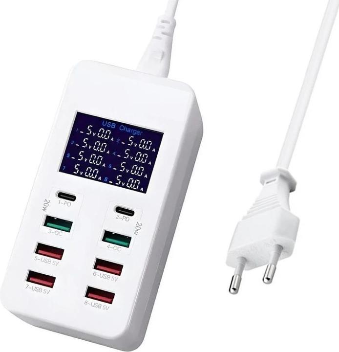 Produktbild PowerGuard 8-Fach Smart USB Charger (60 W)