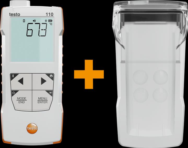 Produktbild Testo 110 Food - Universal-Temperaturmessgerät mit App-Anbindung