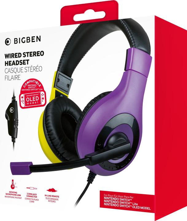Produktbild Nacon Gaming Stereo Gaming Headset V1 (Kabelgebunden)