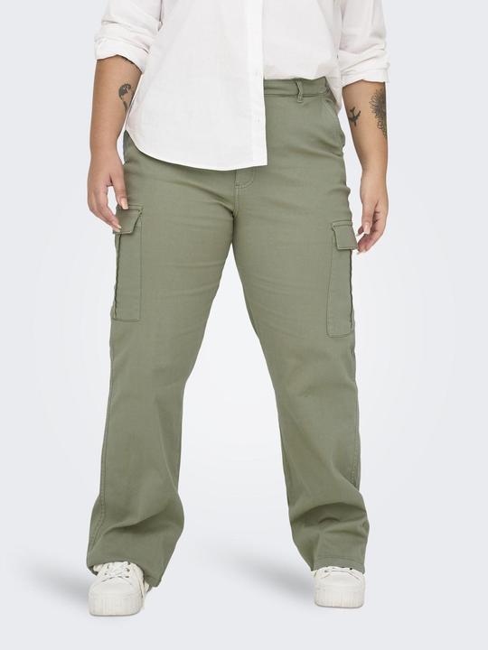 Actual product image Only Curvy Cargo Trousers (48)