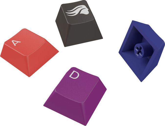 Actual product image Glorious GPBT Gradient Keycaps, ANSI Layout (US), PBT, Dye-Sub - Celestial Fire