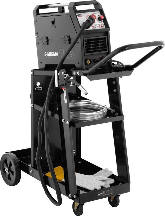 Produktbild Stamos Schweisswagen 3 Etagen Werkstattwagen Schweissgerätewagen Schweissmobil 80 kg