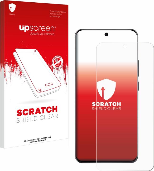 Produktbild upscreen Schutzfolie Displayschutz Displayschutzfolie Folie Klar Transparent (1 Stück, Realme 12)