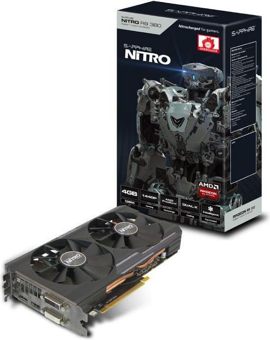 Produktbild Sapphire R9 380 Nitro Dual-X OC (4 GB)
