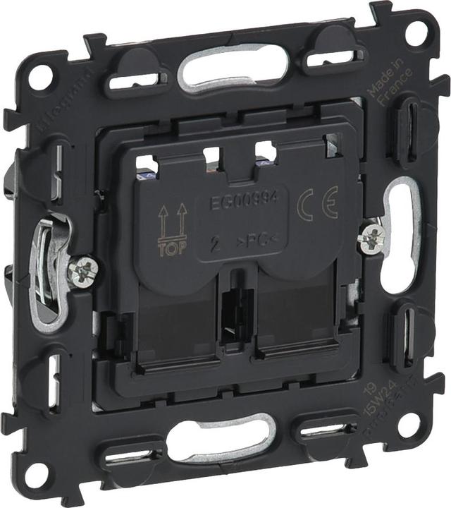 Actual product image Legrand One. Data end. 2Xrj45 Cat6 753043 Utp 753043