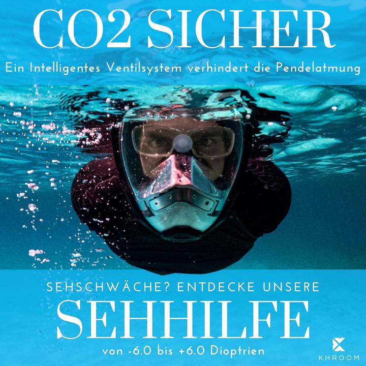 Produktbild Khroom Vollgesichts-Schnorchelmaske