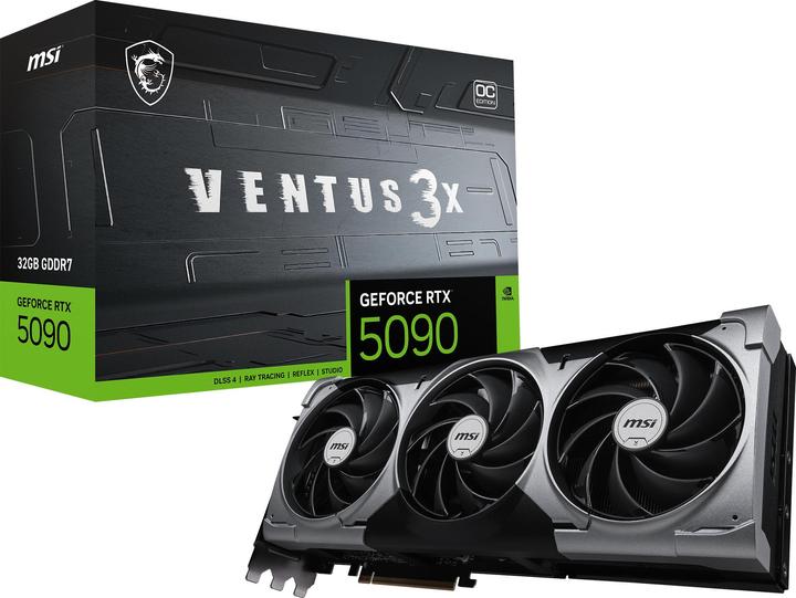 MSI GeForce RTX 5090 32G VENTUS 3X OC (32 Go)