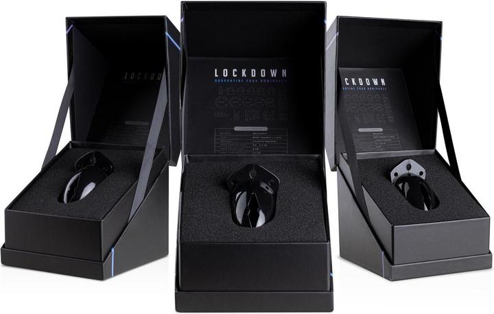 Actual product image Lockdown Chastity Cage - Large