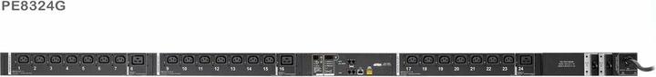 Immagine prodotto Aten PE8324G3-AX PDU intelligente a 24 porte 0U con funzione di commutazione 30-A/32-A