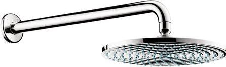 Actual product image hansgrohe Overhead shower set Raindance S 240 1jet 27474000 24 cm incl. shower arm 39 cm chrome (1 Beam types, 18 l/min)