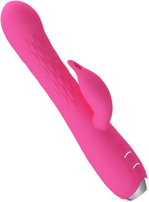 Actual product image Pretty Love Molly Dolphin Vibrator - Pink