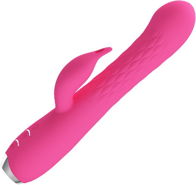 Actual product image Pretty Love Molly Dolphin Vibrator - Pink