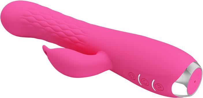 Actual product image Pretty Love Molly Dolphin Vibrator - Pink