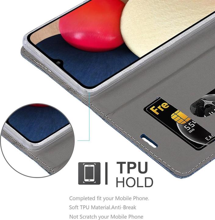 Productafbeelding Cadorabo Boek Jeans Optiek Cover (Samsung Galaxy A02s)