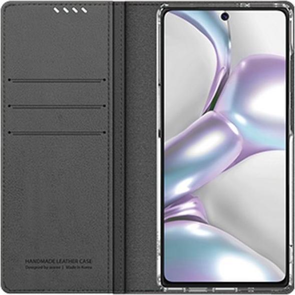 Actual product image Araree Mustang Diary Series Leather Cover (Samsung Galaxy Note 20)