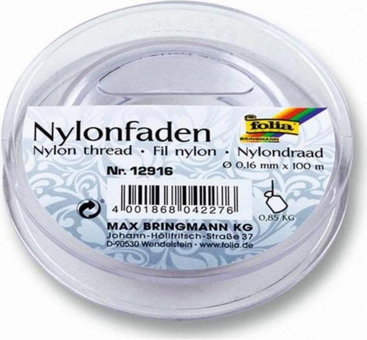 Actual product image Folia Nylon thread