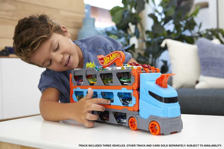 Produktbild Hot Wheels Rennbahn Transporter