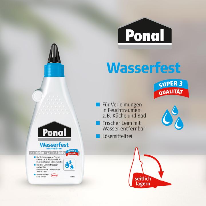 Immagine prodotto Ponal Colla per legno impermeabile (120 g)