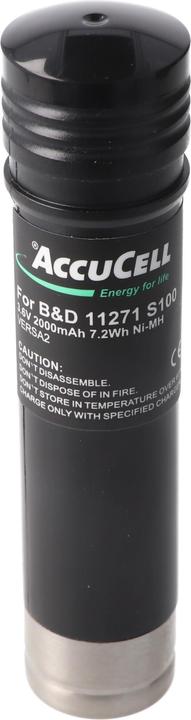 Image du produit AccuCell Batterie rechargeable Black & Decker VersaPak VP100 Set de 2 pièces (3.6 V)