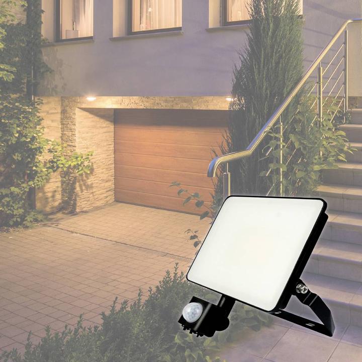 Actual product image Müller Licht Müller-Licht Miami 21600064 LED-Aussenstrahler 30 W Neutralweiss (4800 lm, IP44)