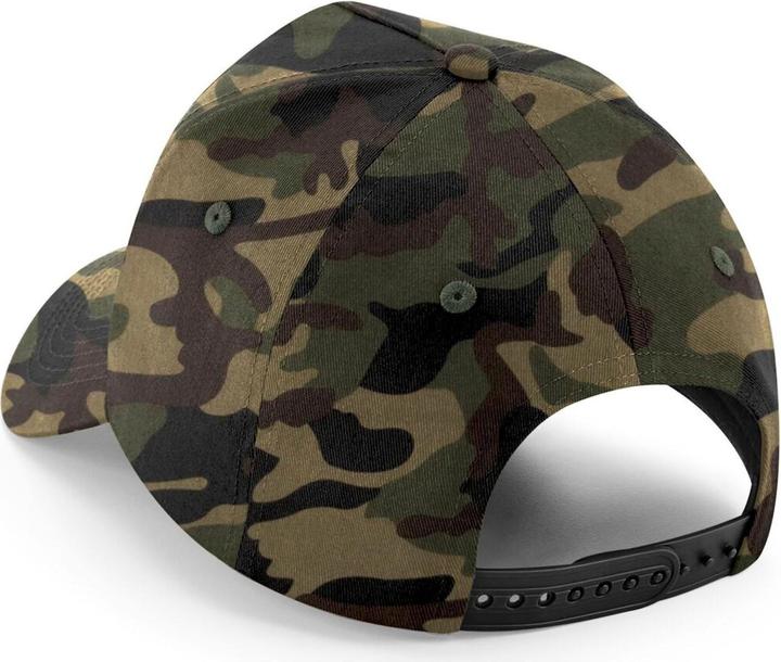 Immagine prodotto Beechfield Cappello da baseball con patch removibile (Taglia unica)