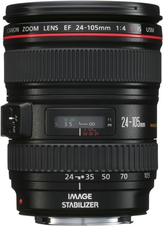 Actual product image Canon EF 24-105mm f/4 L IS USM - Import (Canon EF, full size)