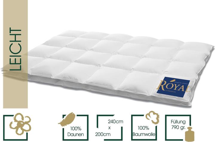 Actual product image Hanskruchen Royal (790 g, 240 x 200 cm)