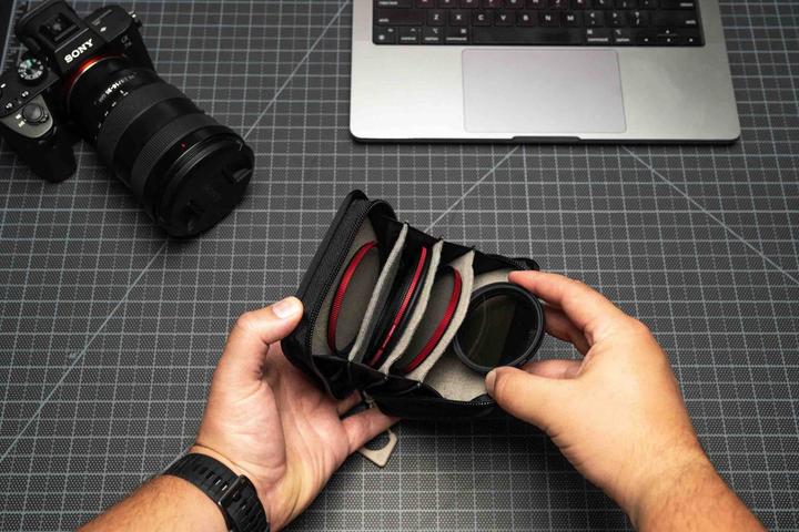 Produktbild Wandrd Lens Filter Case, Yuma Tan (0.65 l)